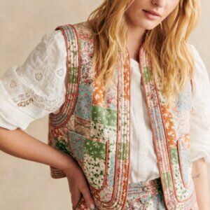 NWT! Sezane Tadeo Jacket (Flowers Patchwork Print) in Size 40 / US 8